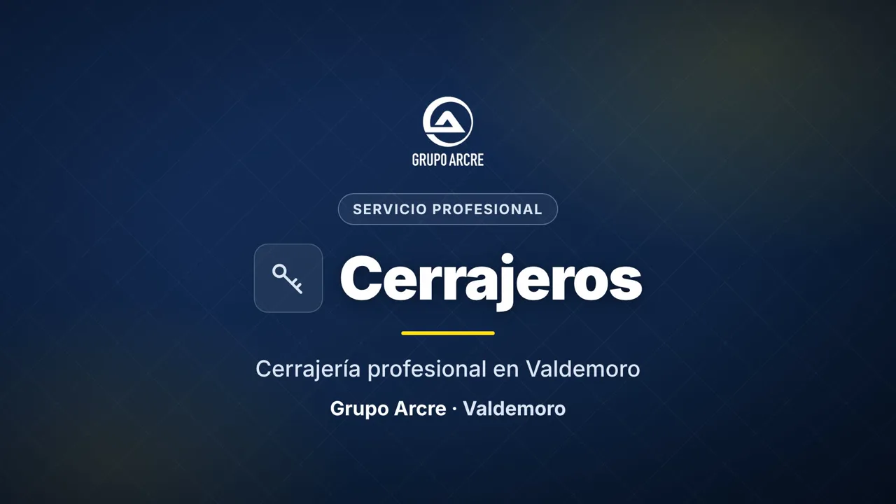 Cerrajería profesional en Valdemoro